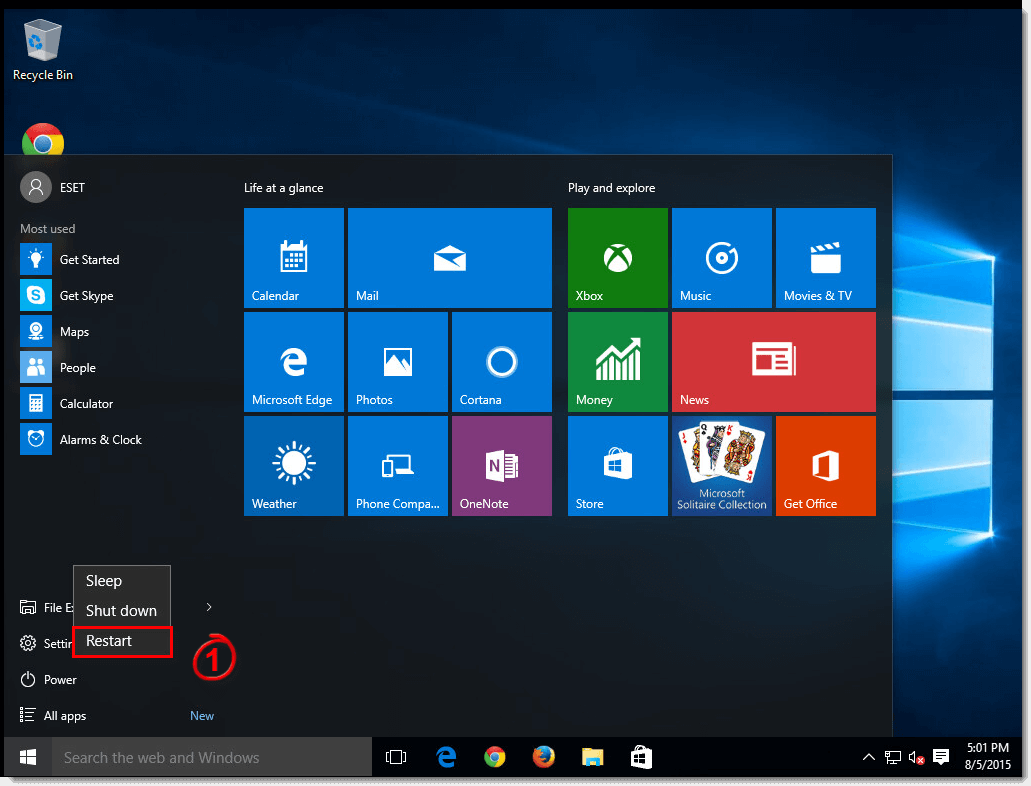 Windows 10 Safe Mode 1