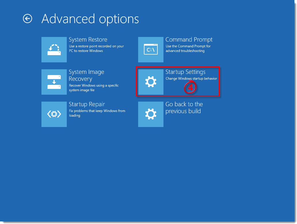 Windows 10 Safe Mode 4