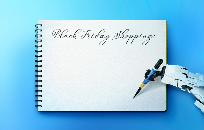 خرید بلک فرایدی با کمک هوش مصنوعی