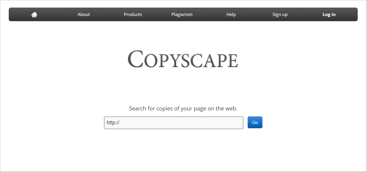 Copyscape ابزار بسیار مشهور و محبوبی است که برای تشخیص سرقت ادبی از آن استفاده می شود. 